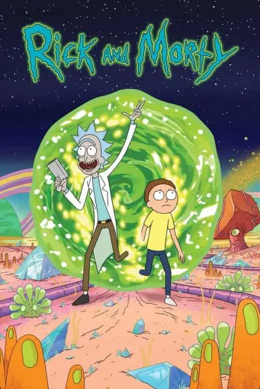 rick and morty poster